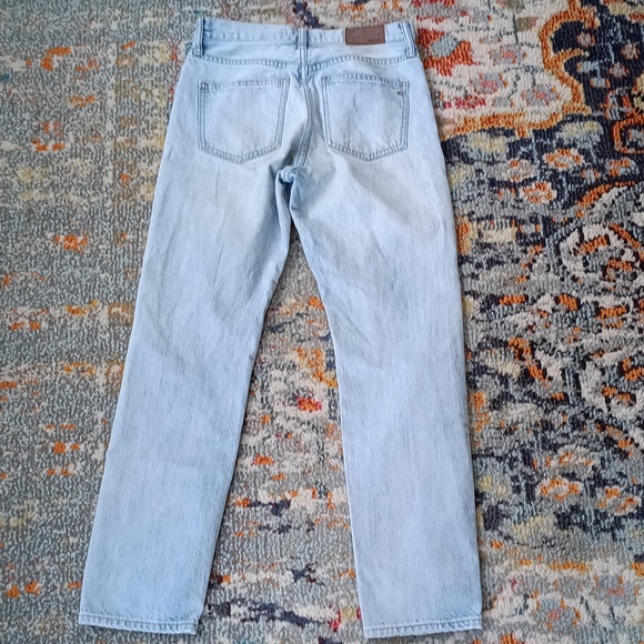 Madewell Light Blue perfect vintage Straight Leg Jeans - Picture 8 of 9